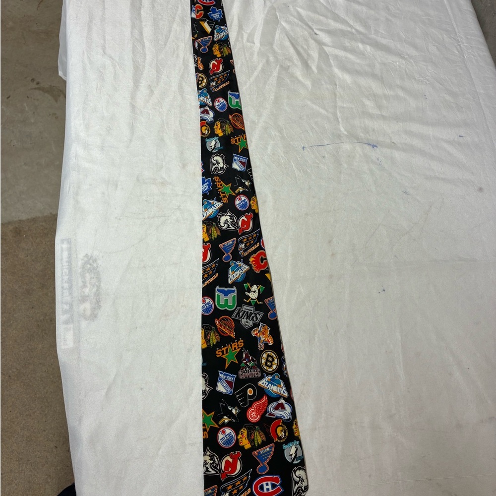 Vintage NHL Logo Tie